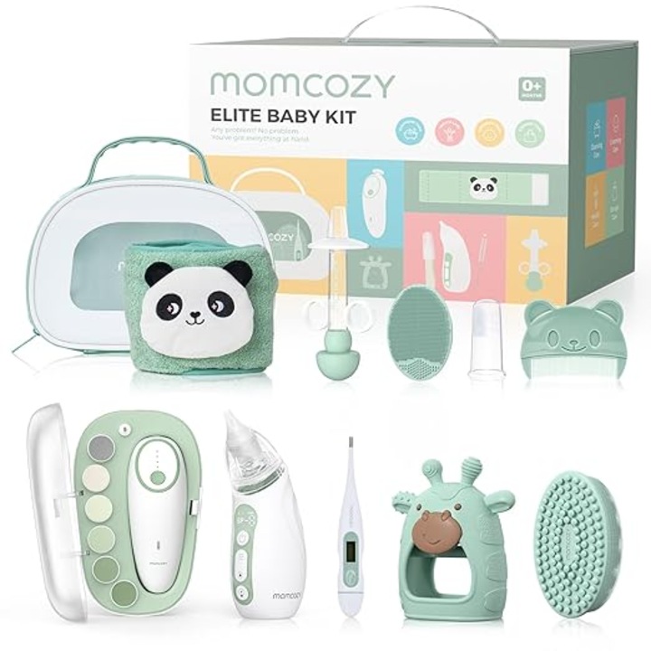 Комплект Momcozy Elite Baby – Премиум комплект за грижа, здраве и почистване на бебето
