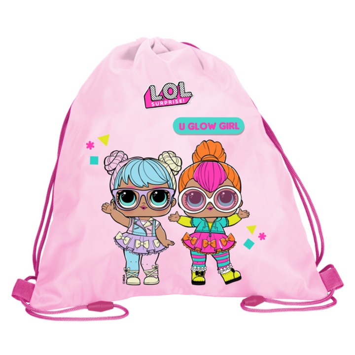 Geanta de sala LOL Surprise - U glow girl