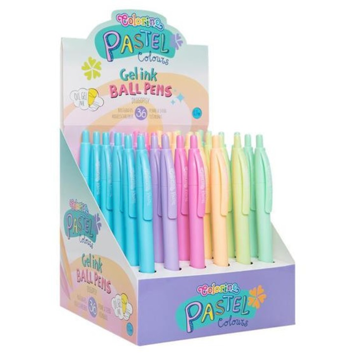 Coolpack - Colorino golyóstoll - hatféle - Pastel (86983PTR)