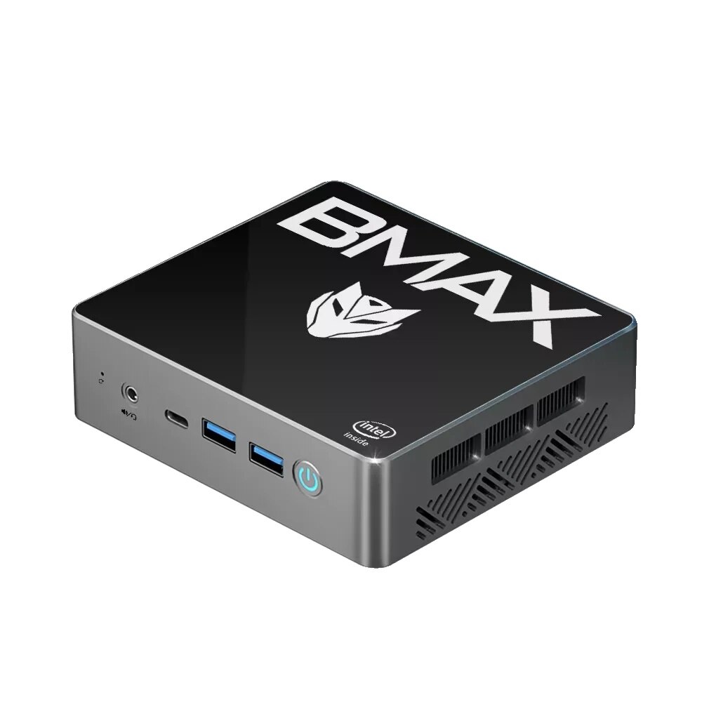 Mini PC BMAX B4 Plus, 16GB RAM, 512GB SSD, grafica integrata