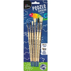 Vízfestékek, ecsetek és rajzlapok