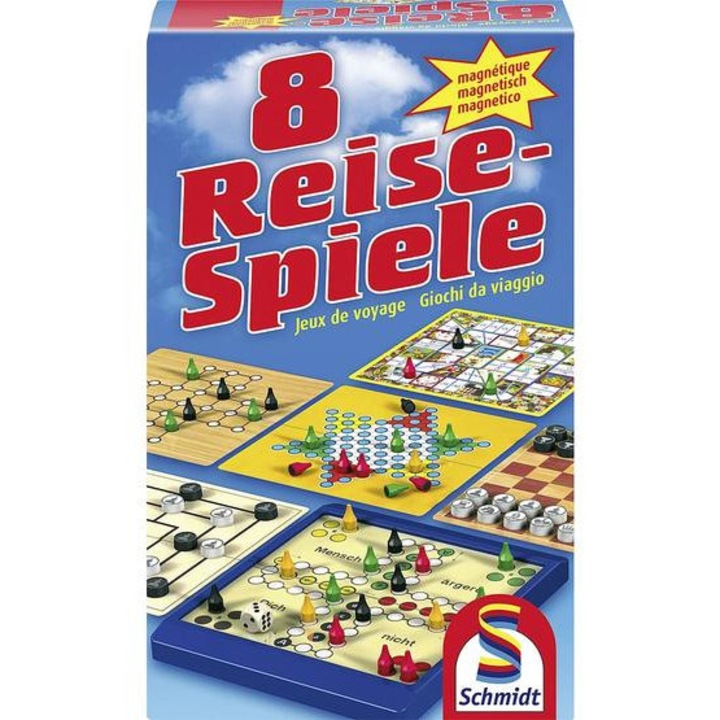Schmidt - 8 магнитни играчки за пътуване (49102)