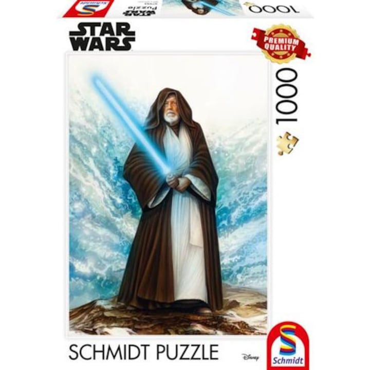Puzzle Schmidt 1000 piese - Razboiul Stelelor - Obi-Wan Kenobi (57593)