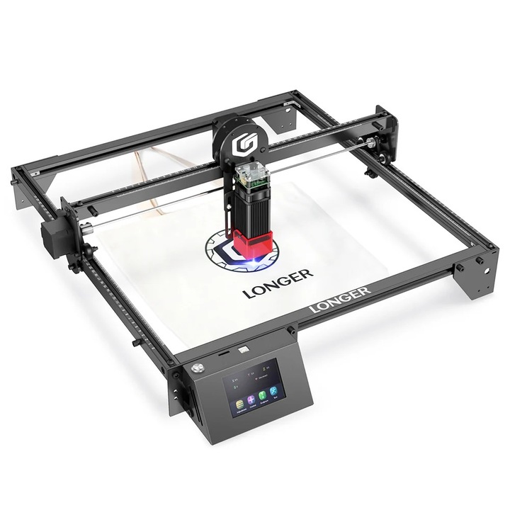 Лазерен гравьор RAY5 5, 5W, 0, 08mm, тъчскрийн, 41x41cm, зелен