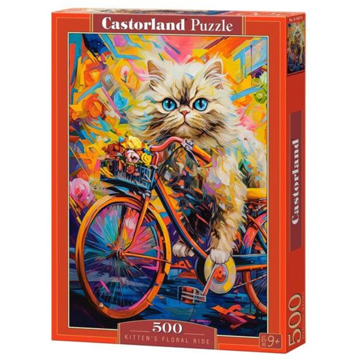 Пъзел Castorland от 500 части - Котките в кухнята (B-54015)