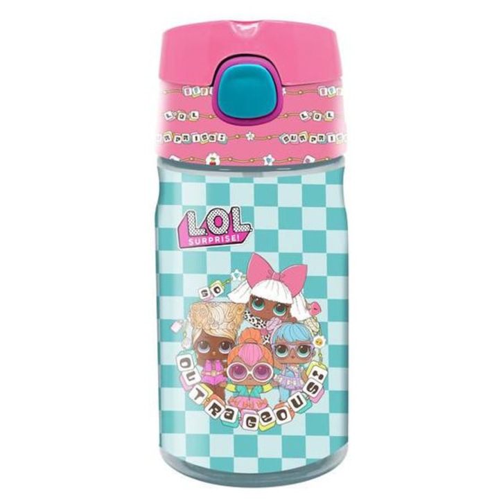 LOL műanyag kulacs - 400 ml (511024003)