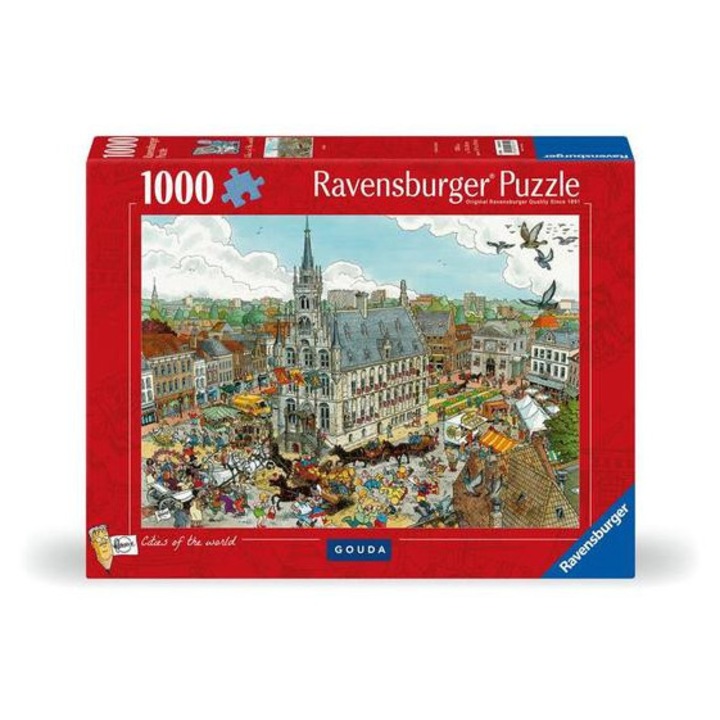 Ravensburger 1000 db-os puzzle - Gouda (12000724)