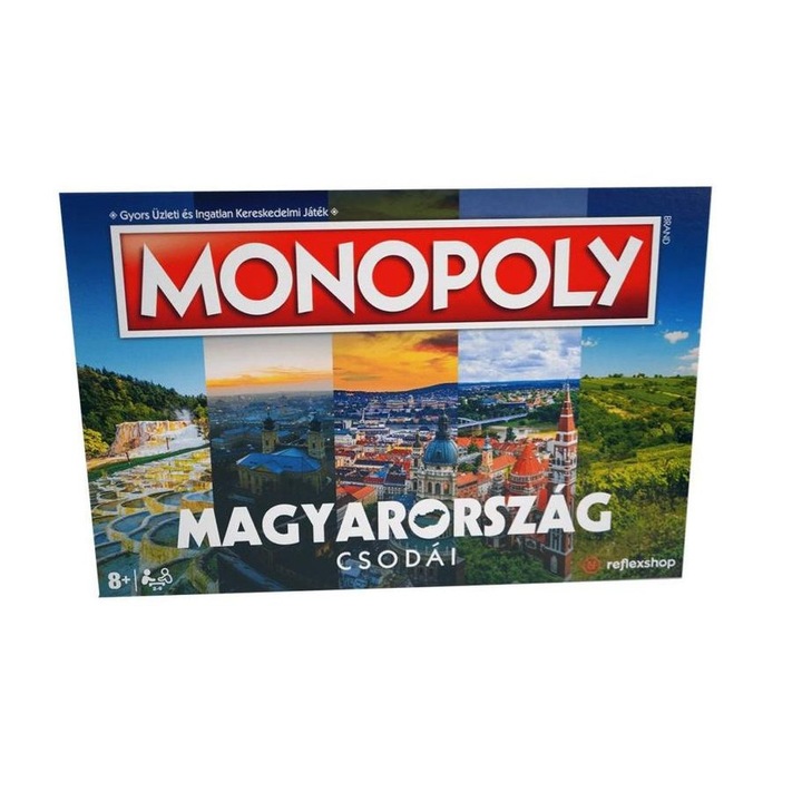 Monopoly - Magyarország csodái társasjáték (CPX3236425)