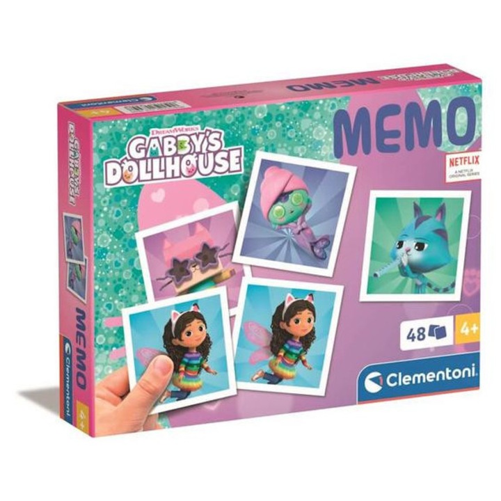 Клементони - Играта с памет „Къщата на куклите на Габи“ (18309)