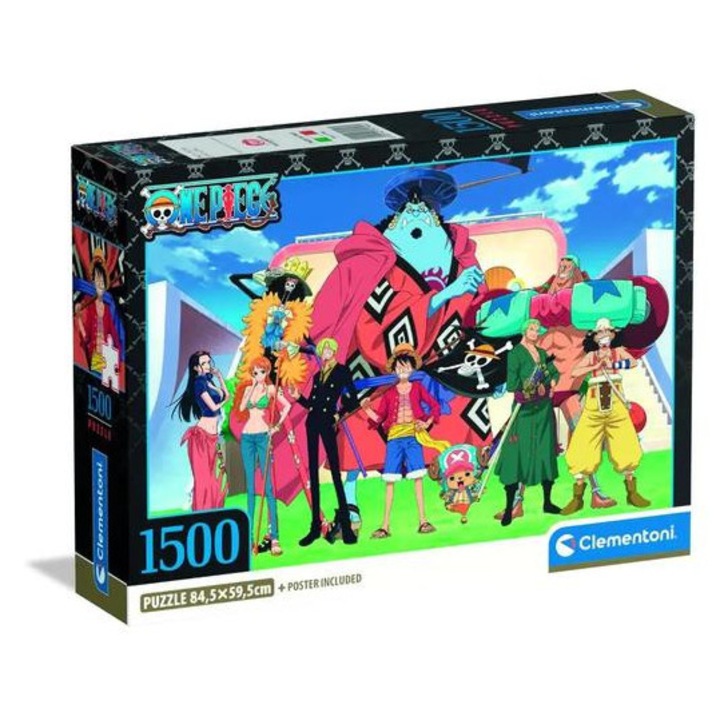 Clementoni 1500 db-os puzzle - High Quality Collection - One Piece (31746)