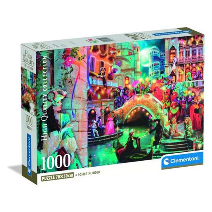 Clementoni 1000 db-os puzzle - High Quality Collection - Karnevál este (39990)