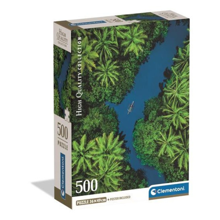 Clementoni 500 db-os puzzle - High Quality Collection - Tropical Aerial Viev (35592)