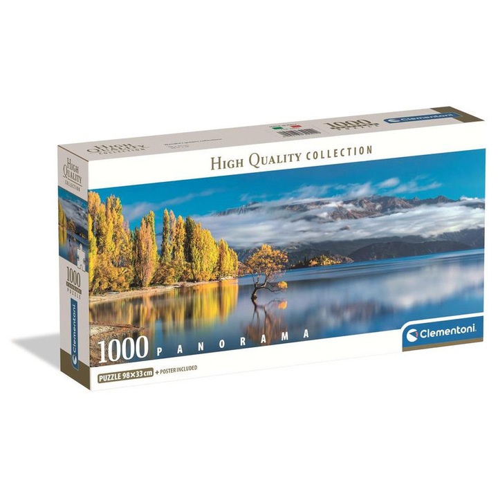 Clementoni 1000 db-os - High Quality Collection - Panoráma puzzle - Wanakas Golden (39942)