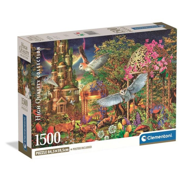 Clementoni 1500 db-os puzzle - High Quality Collection - Woodland Fantasy Garden (31741)