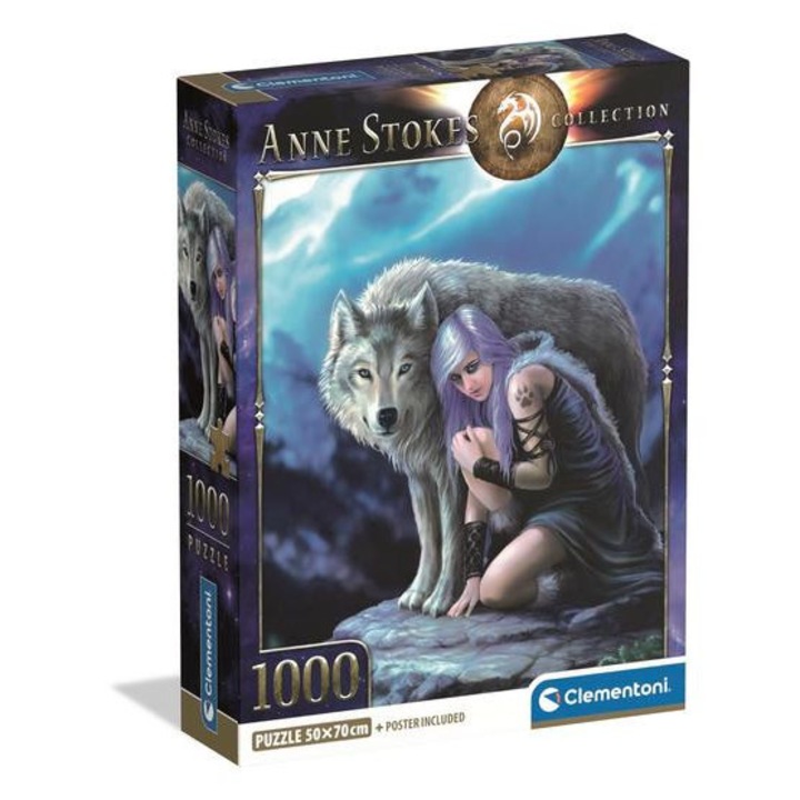 Clementoni 1000 db-os puzzle - Anne Stokes Protector (39958)