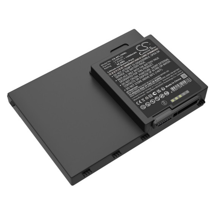 Cameron sino li-ion akkumulátor, 7.6v / 13000mAh, zebra lynpl03 kompatibilis fekete, gyártói csomagolás