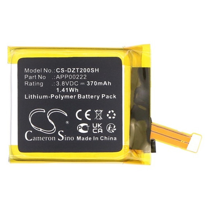 Cameron sino li-polymer akkumulátor, 3.8v / 370mAh, diesel app00222 kompatibilis fekete, gyártói csomagolás