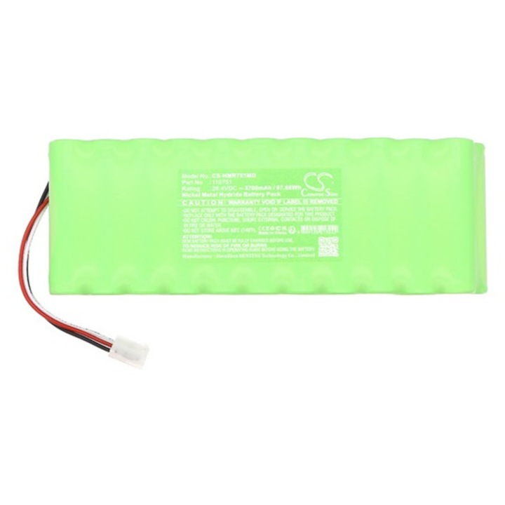 Cameron sino ni-mh akkumulátor, 26.4v / 3700mAh, inditherm 110751 kompatibilis zöld, gyártói csomagolás