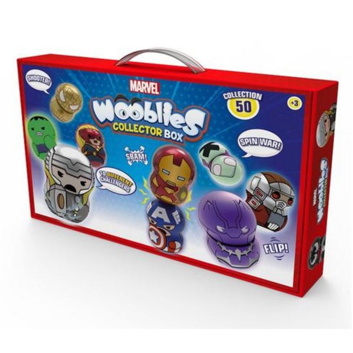 Wooblies Marvel gyűjtőcsomag 4 figurával