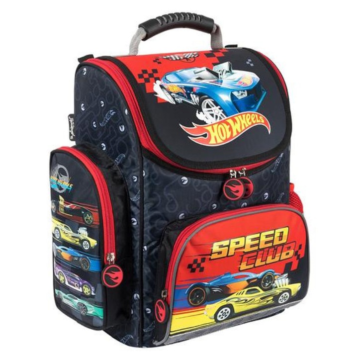 Hot Wheels ergonomikus iskolatáska - Speed Club