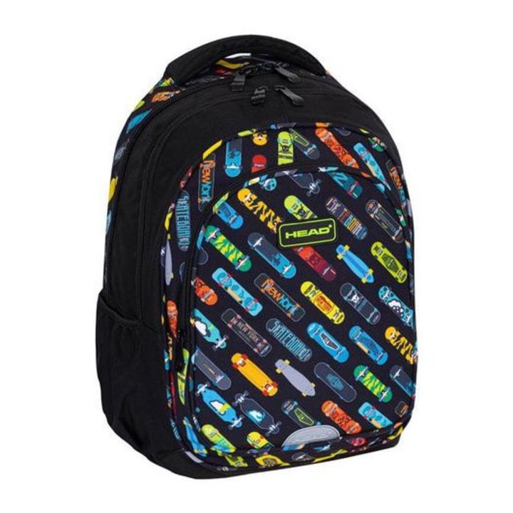 Rucsac scolar HEAD Skateboards, AB300, 42 x 30 x 19 cm