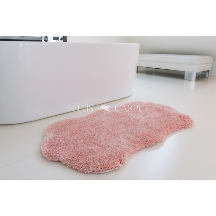 Shaggy szőnyeg Super plüss (Puder) Poszt 67x110cm Púder