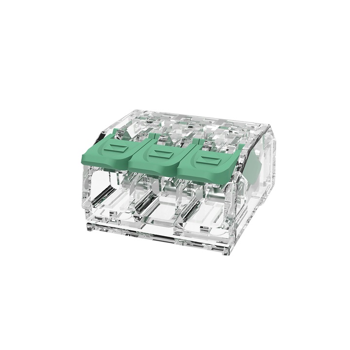 Set 50 cleme Conector de instalare cu maneta pentru toate tipurile de ...