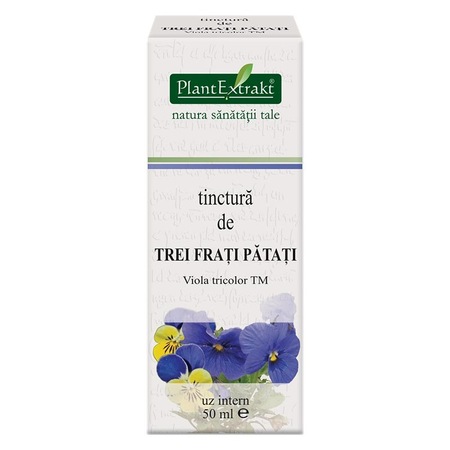 Tinctura De Trei Frati Patati 50 Ml Viola Tric Plantextrakt Emag Ro