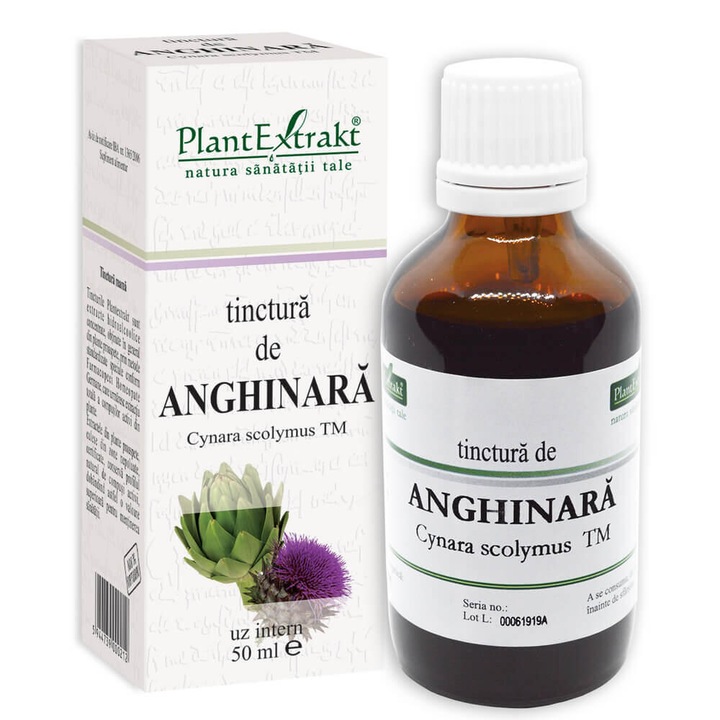 Tinctura de Anghinare, 50ml, PlantExtrakt