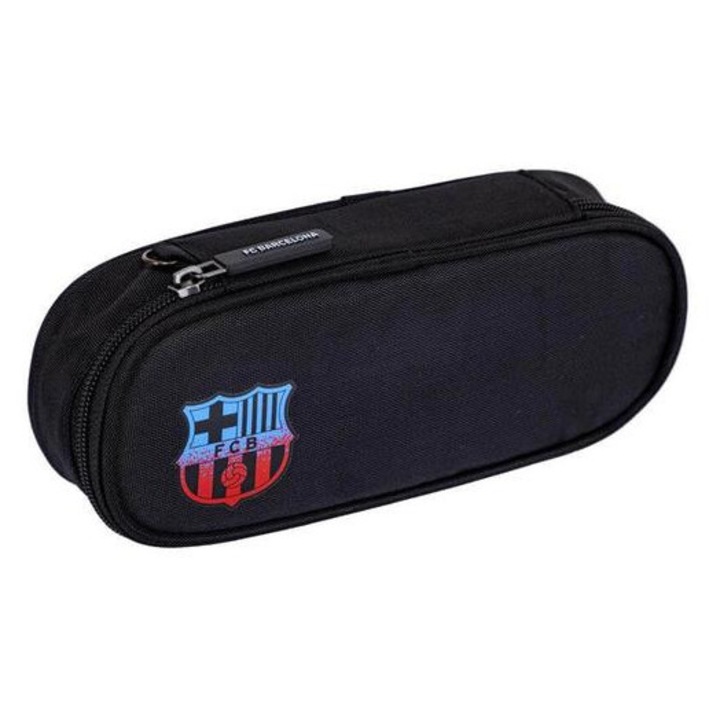 Единичен несесер без аксесоари FC BARCELONA тъмно син, AC5, 22 х 11 х 5, 5 см