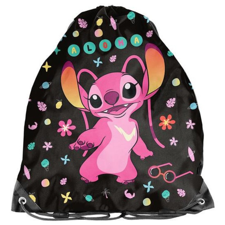 Rucsac copii PASO Stitch, 38x35cm, material impermeabil