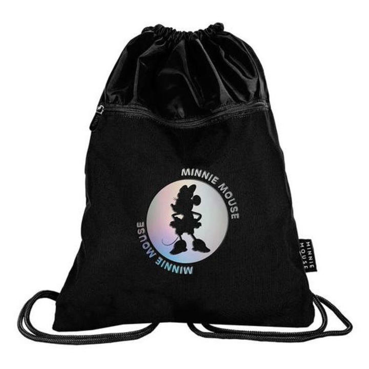 BeUniq zsinóros hátizsák, tornazsák - Disney - Minnie Mouse - Hologram (DM24YY-713)
