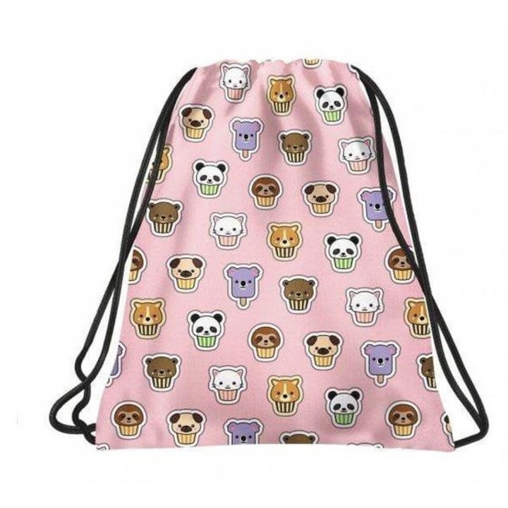 Geanta de sala BackUp Cookie - Animale in forma de briosa (WOB6A30)