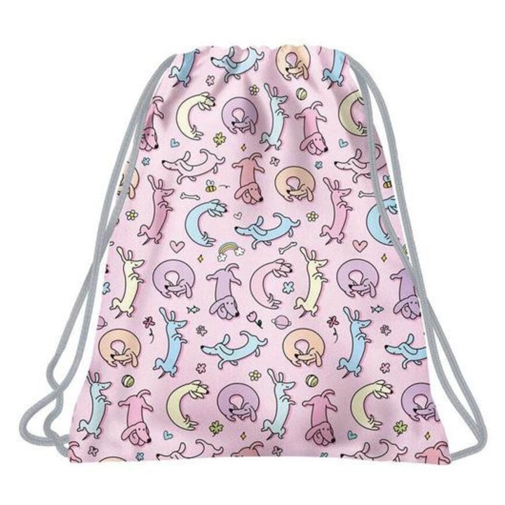 Geanta de sala BackUp - Caine roz (WOB7A06)