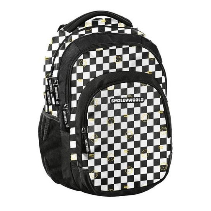 Ученичка BeUniq, раница - 3 отделения - Pepita - Smiley (SM25LS-2706)