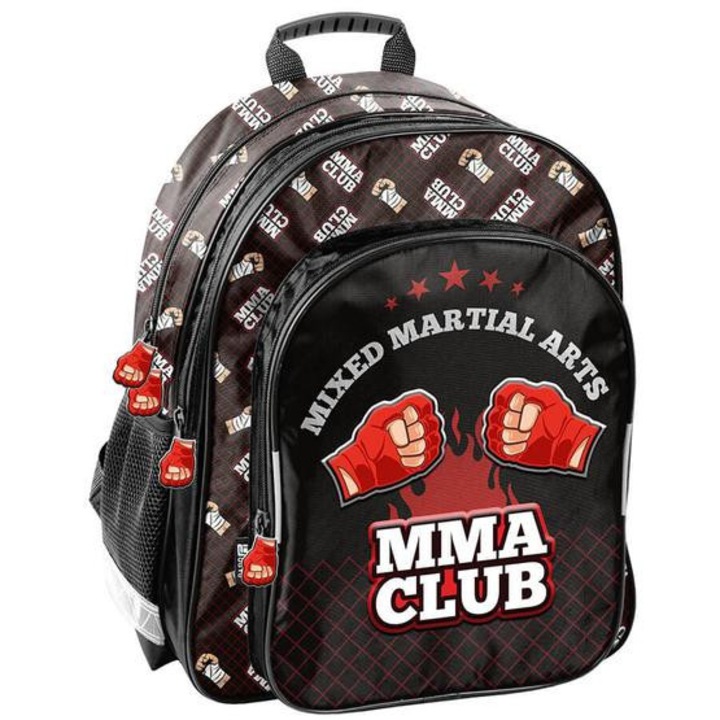 Раница MMA Club, ученическа чанта - 3 отделения (PP25BO-090)