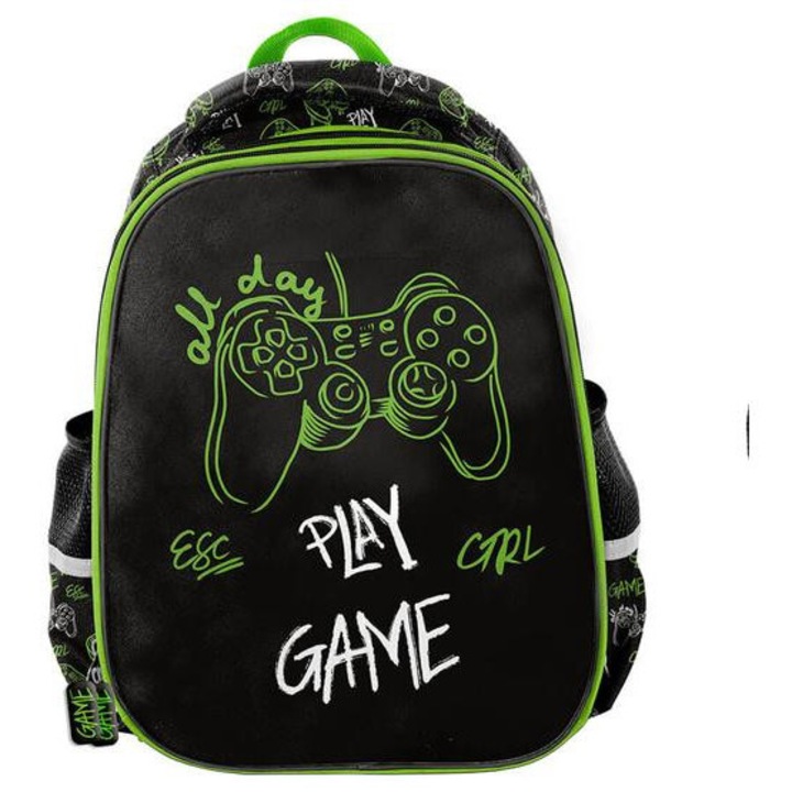 Ghiozdan ergonomic pentru scoala - 2 compartimente (PP25GC-565)