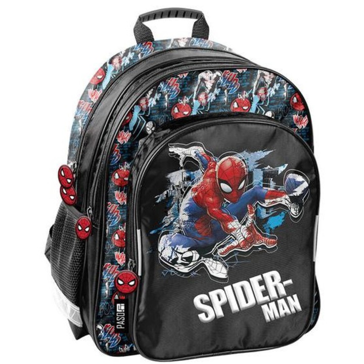Marvel - Spider-Man hátizsák, iskolatáska - 3 rekeszes (SP25WW-090)
