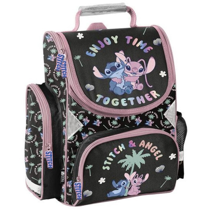 Ергономична ученическа чанта Stitch - Enjoy Time (DS25AA-525)