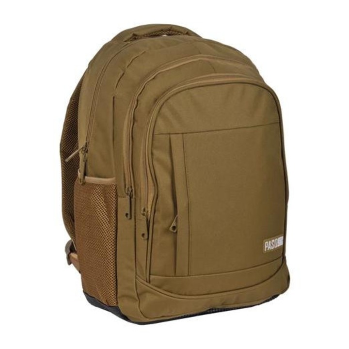 BeUniq iskolatáska, hátizsák - 2 rekeszes - barna (PPNU-7006)