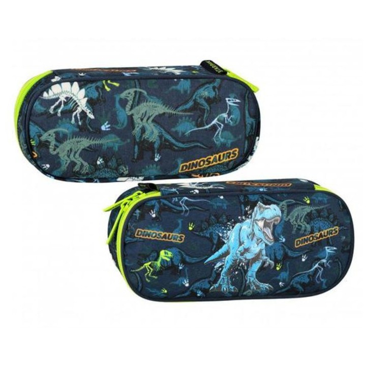 Овална поставка за химикалки с динозавър (550914)