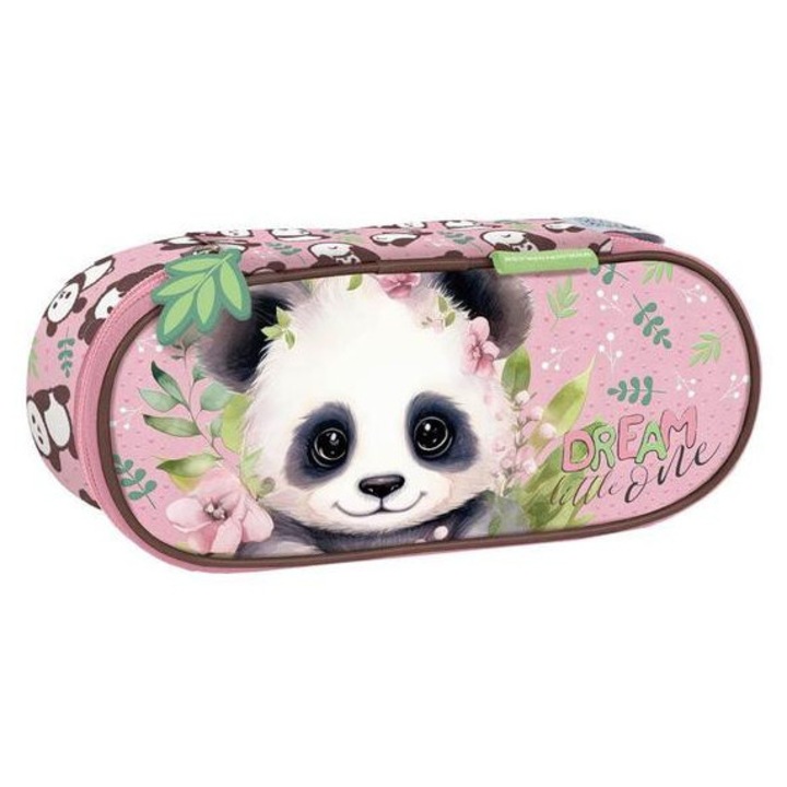 Pandás ovális tolltartó - Dream (P1APA10)