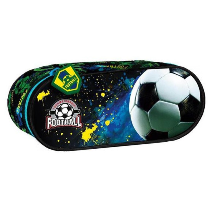 Овална поставка за химикалки за футбол (P1API20)