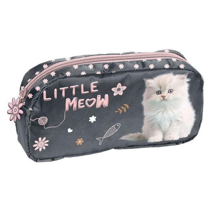 Квадратен моливник Little Meow PP25CO-004, Коте