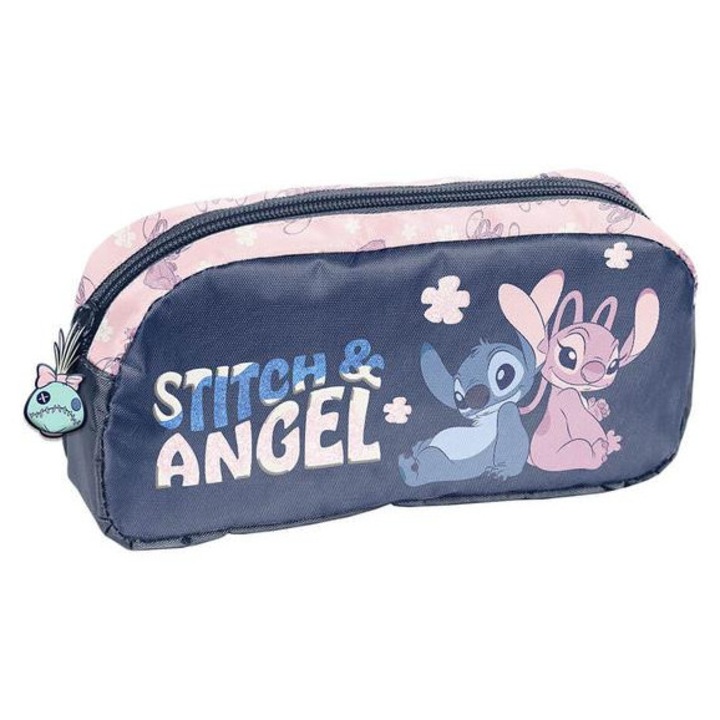 Stitch szögletes tolltartó - Sitch Angel (DS25CC-004)
