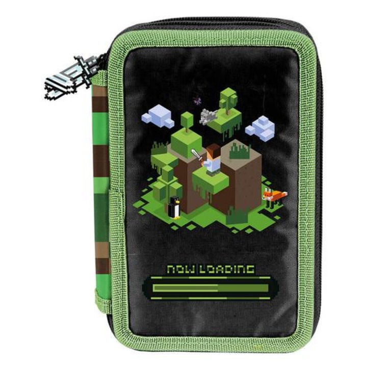 Game felszerelt, 3 emeletes tolltartó - Now Loading (PP25PX-023)