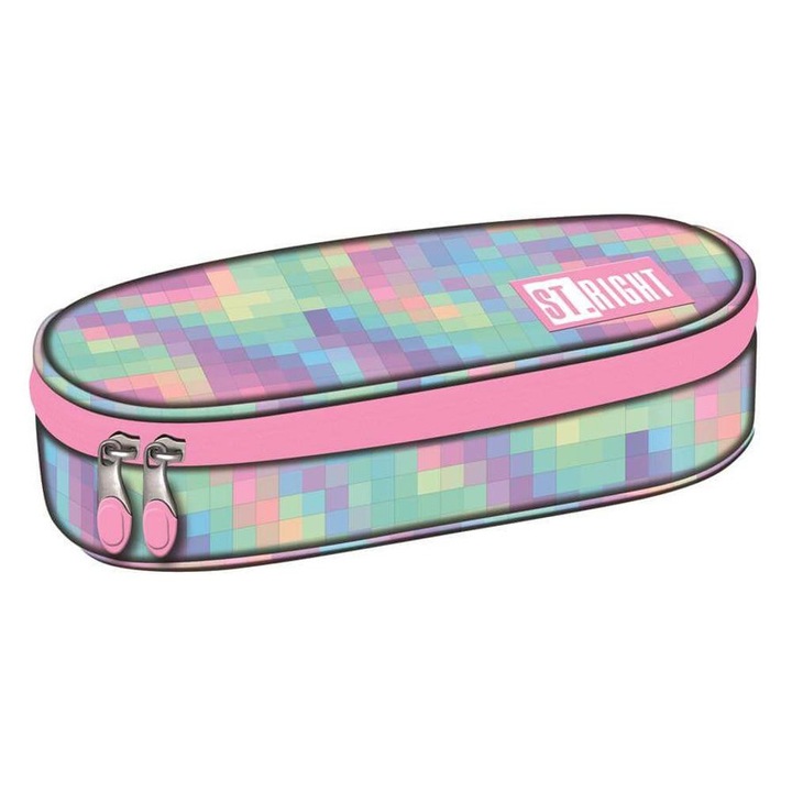 St.Right - Pastel Pixel ovális tolltartó (682896)