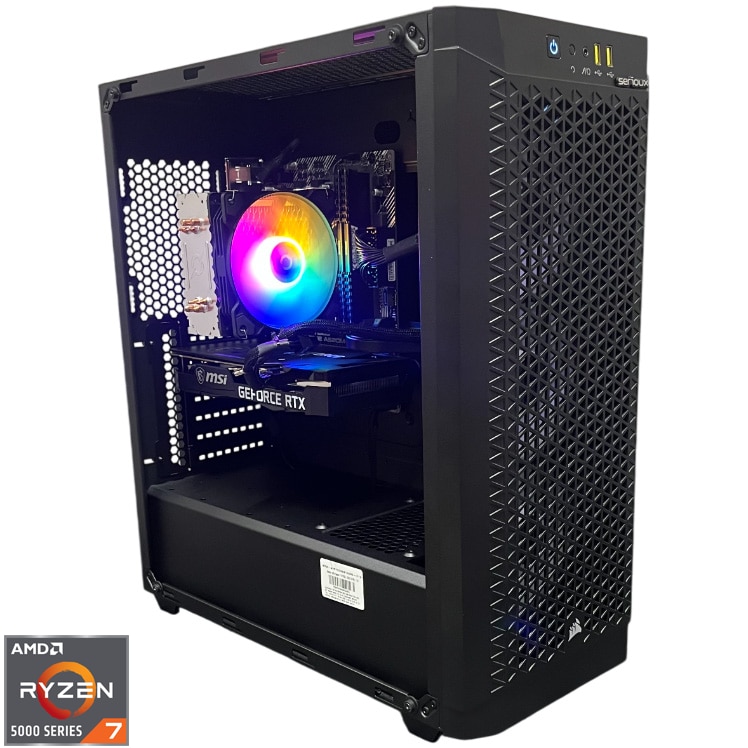 Sistem Desktop PC Gaming Serioux cu procesor AMD Ryzen™ 7 5700X