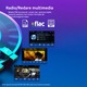 Fudisenn® Автомобилен MP5 плейър, радио, обратно изображение, Carplay/Android Auto, USB, Bluetooth 5.1, огледален екран, хендсфри, FM радио, стерео, 4x60W, 12V-14.4V, 7 цвята на фона, 5-инчов дисплей, поддръжка на множество езици, 188×82×50 мм