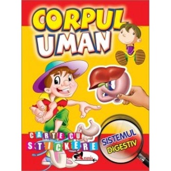 Corpul Uman - Carte Cu Stickere (Sistemul Digestiv) Corpul Uman - Carte Cu Stickere (Sistemul Digestiv)